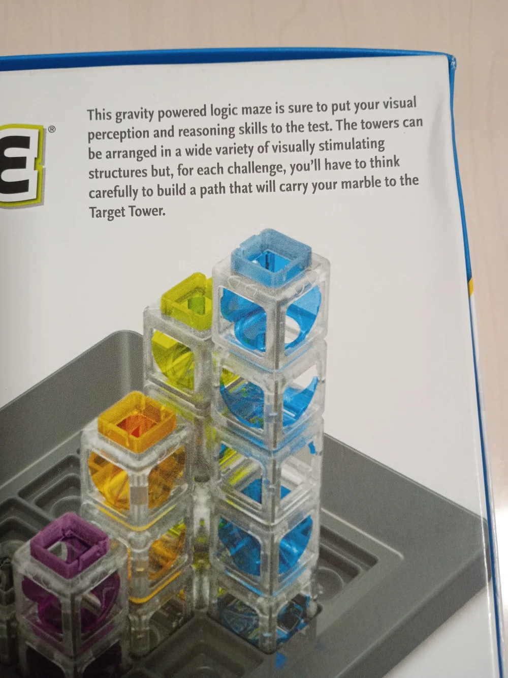 ThinkFun Gravity Maze Falling Marble Logic Game - Multicolor